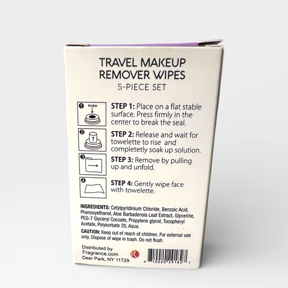 ❗5/$25❗5 Pack Individual Makeup Removers - Picture 3 of 3